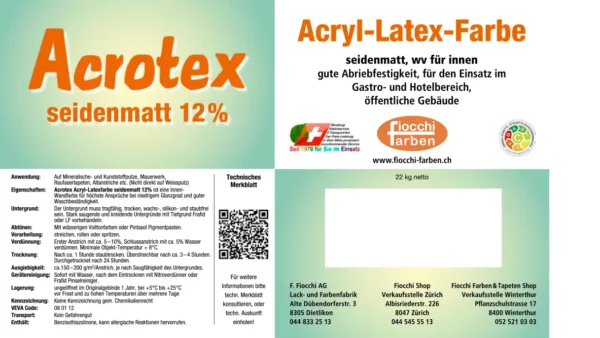 Acrotex_Seidenmatt_12 Acrotex Acryl-Latexfarbe seidenmatt 12%