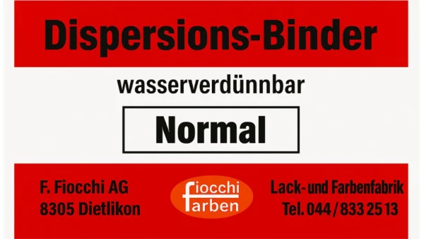 Dispersions-Binder Normal
