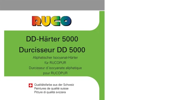 DD-Härter 5000 - MV 4:1 und 3:1