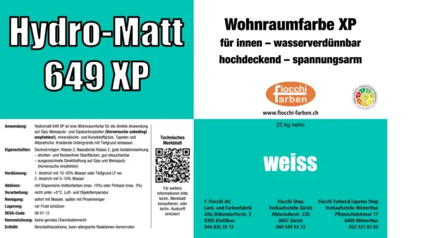 HydroMatt_Wohnraum_280x172 Hydro-Matt 649 XP Wohnraumfarbe