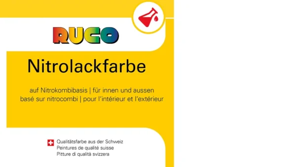 Nitrolackfarbe Nitrolackfarbe matt