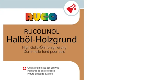 RUCOLINOL Halböl-Holzgrund farblos
