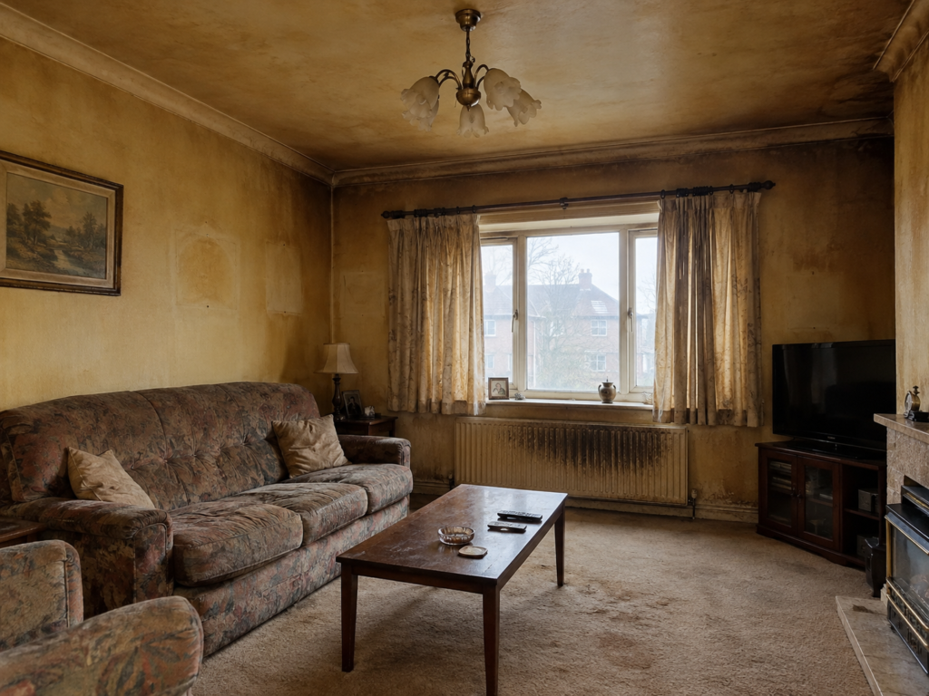 Raucher Wohnzimmer