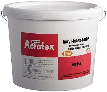 Acrotex Acryl-Latexfarbe satin 60%