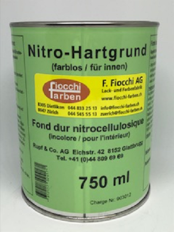 Nitro-Hartgrund farblos